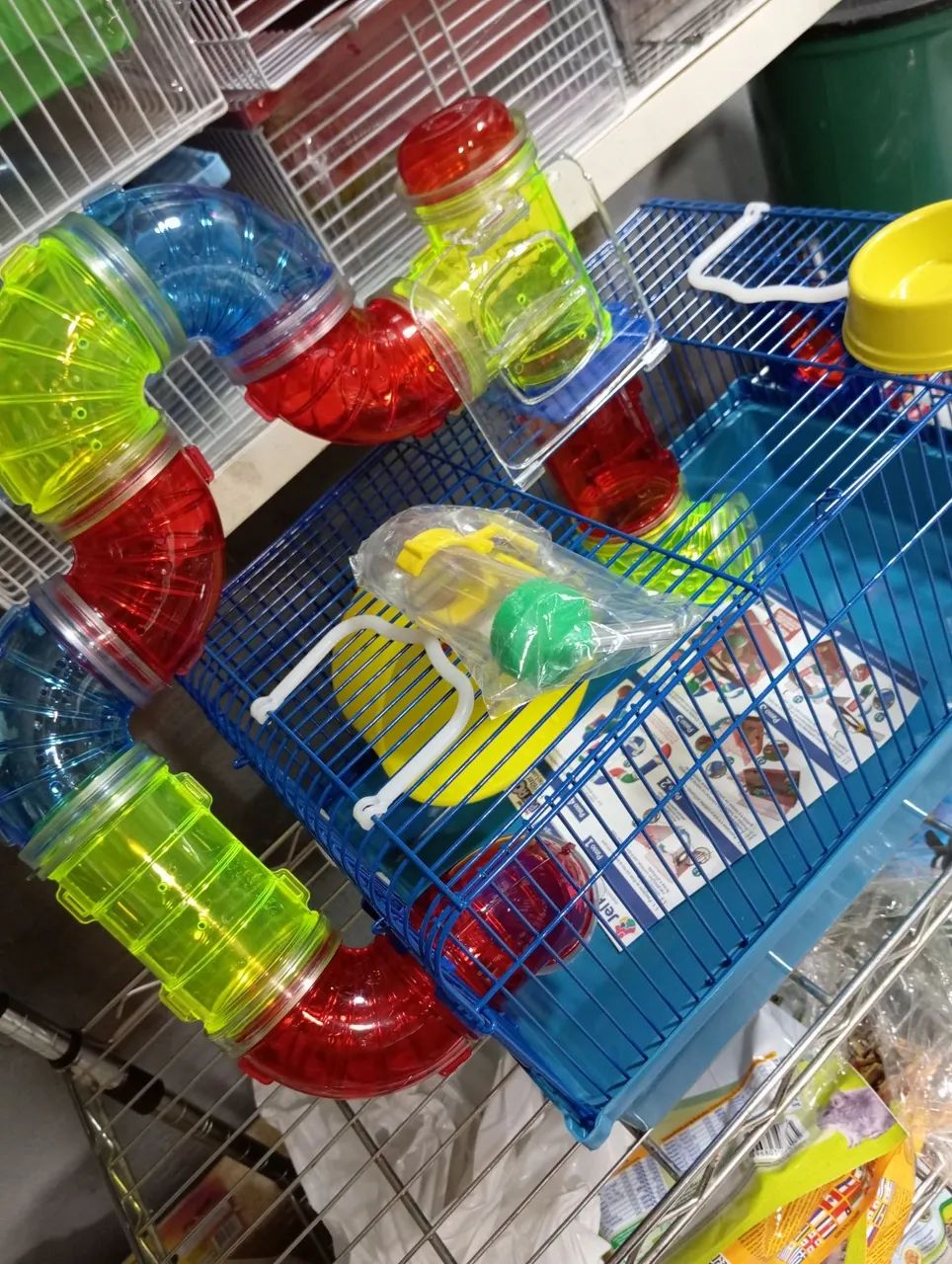 Gaiola para hamster com acessórios inclusos  - Foto 2