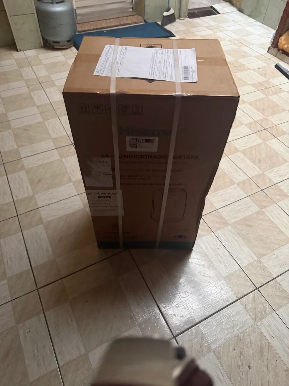 Ar condicionado portátil - Na caixa e c nota fiscal 