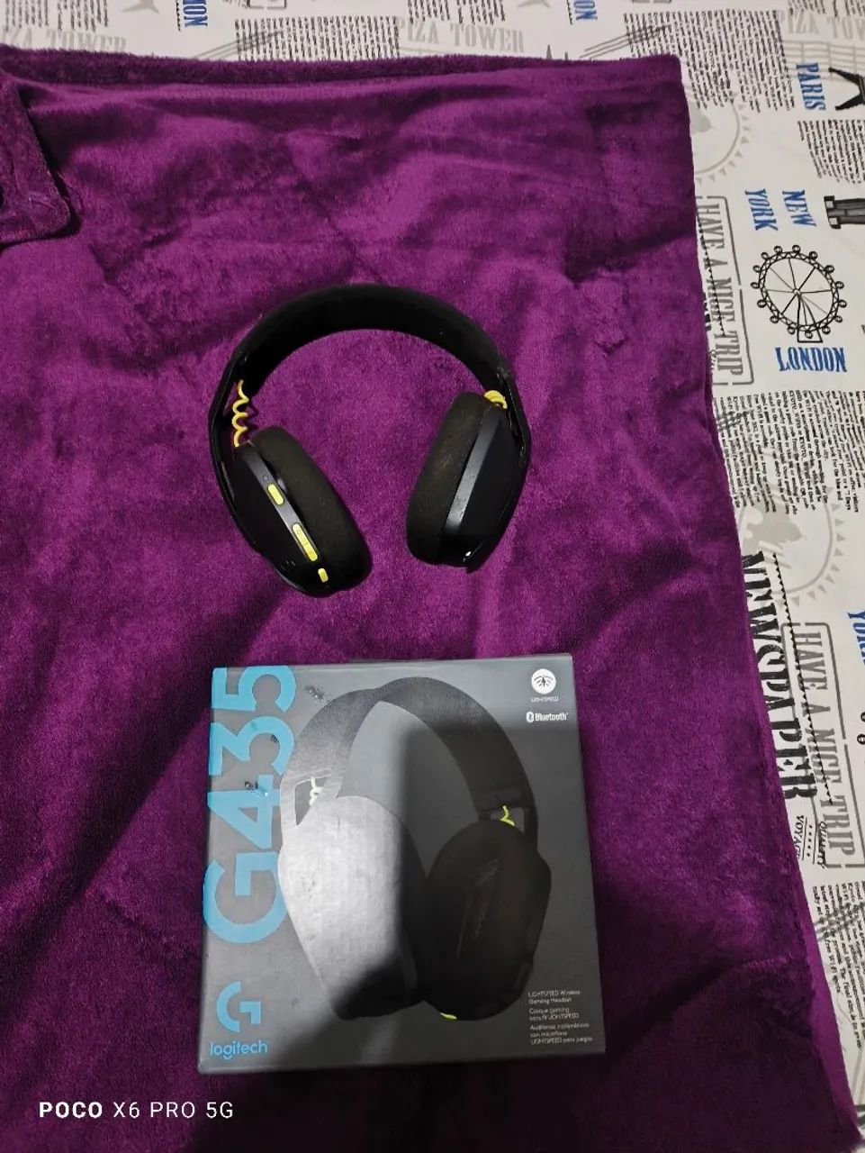 Logitech g435 headset gamer - Foto 2