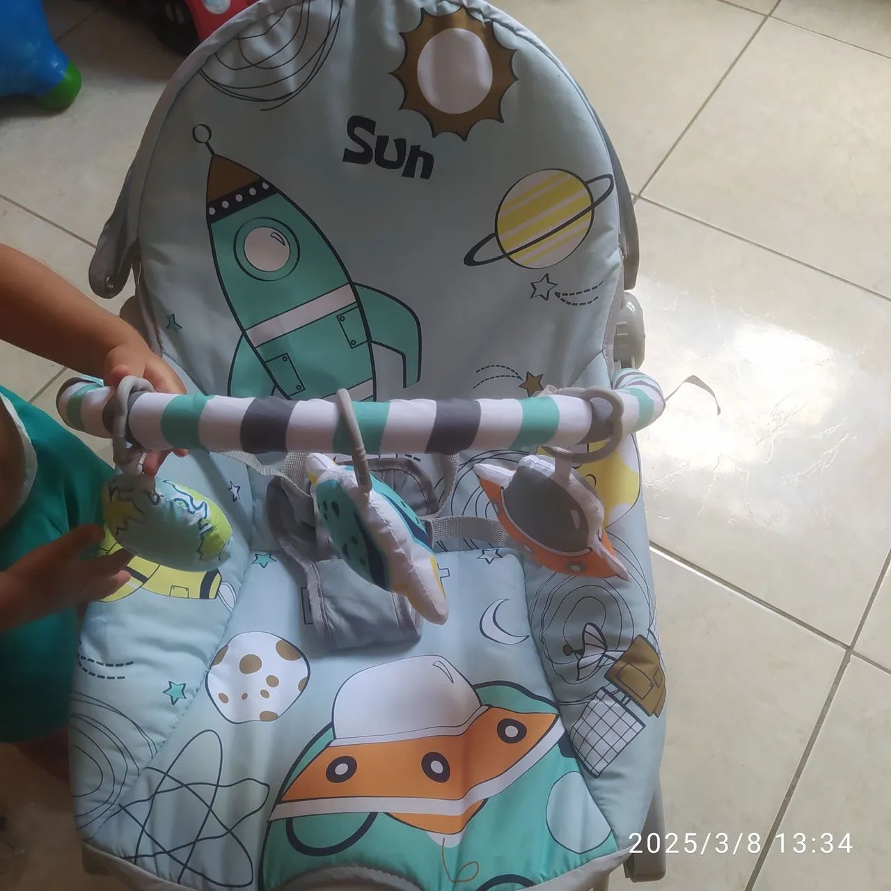 Cadeirinha de bebê conforto - Astronauta - Foto 4