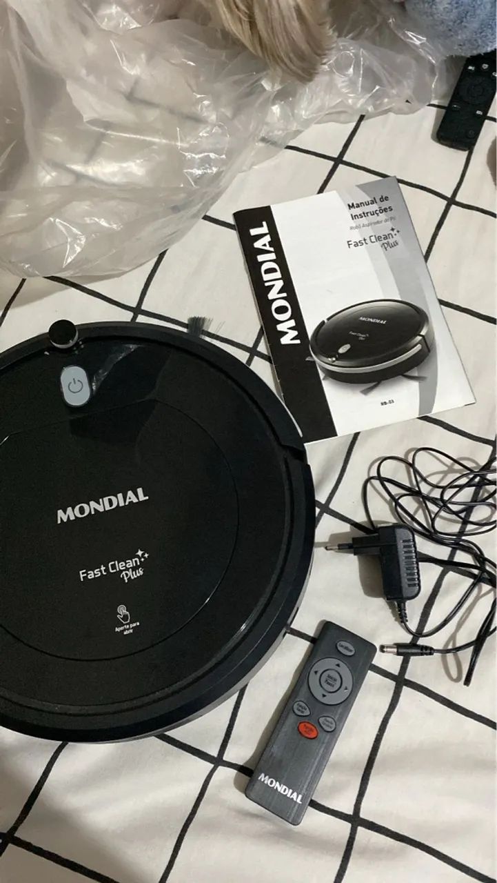 Aspirador de Pó Robô Mondial Fast Clean Plus