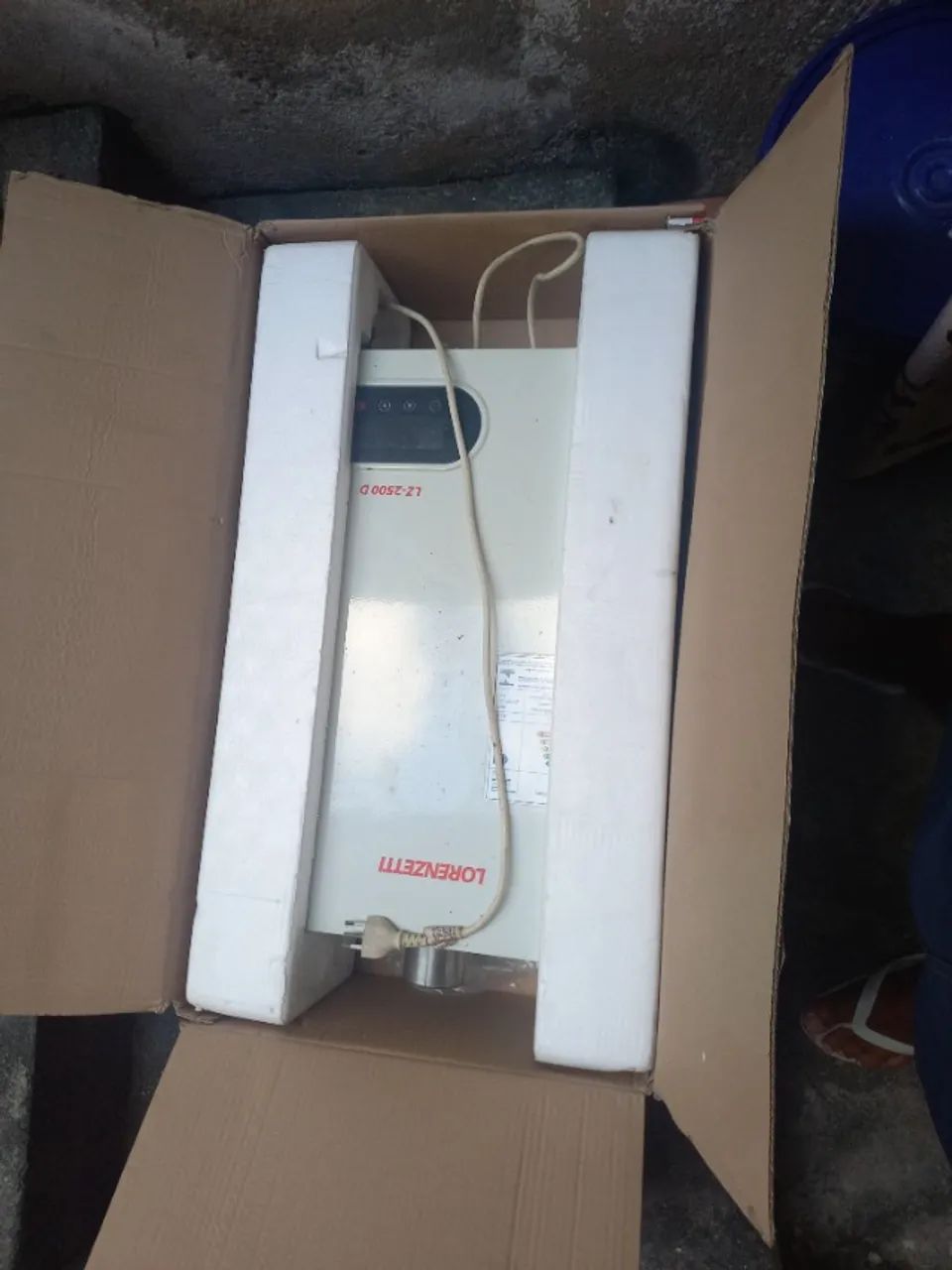 aquecedor a gas Lorenzetti modelo lz 2300 - Foto 2