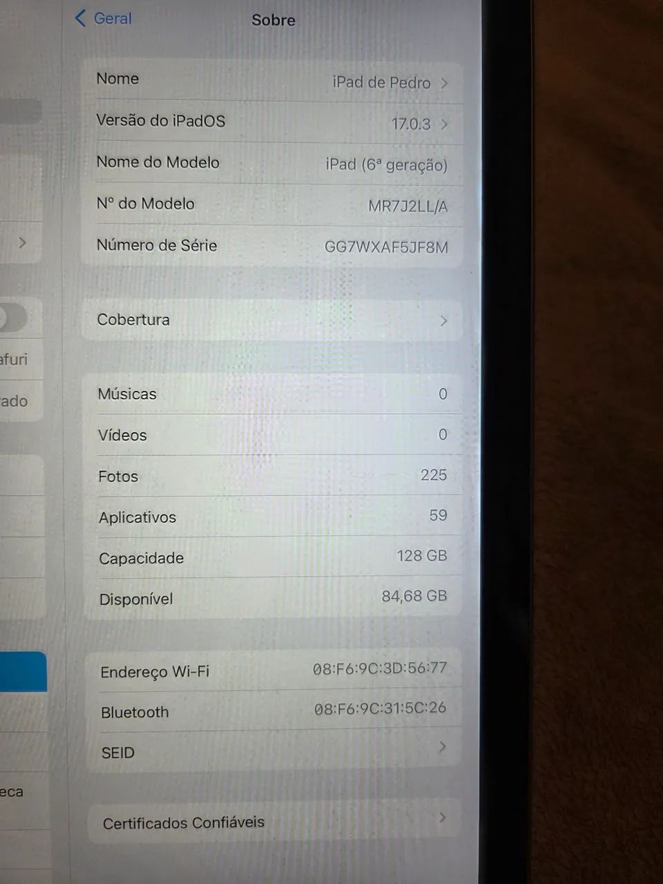 iPad Apple 6 128GB iOS 17.7.9 - Foto 4