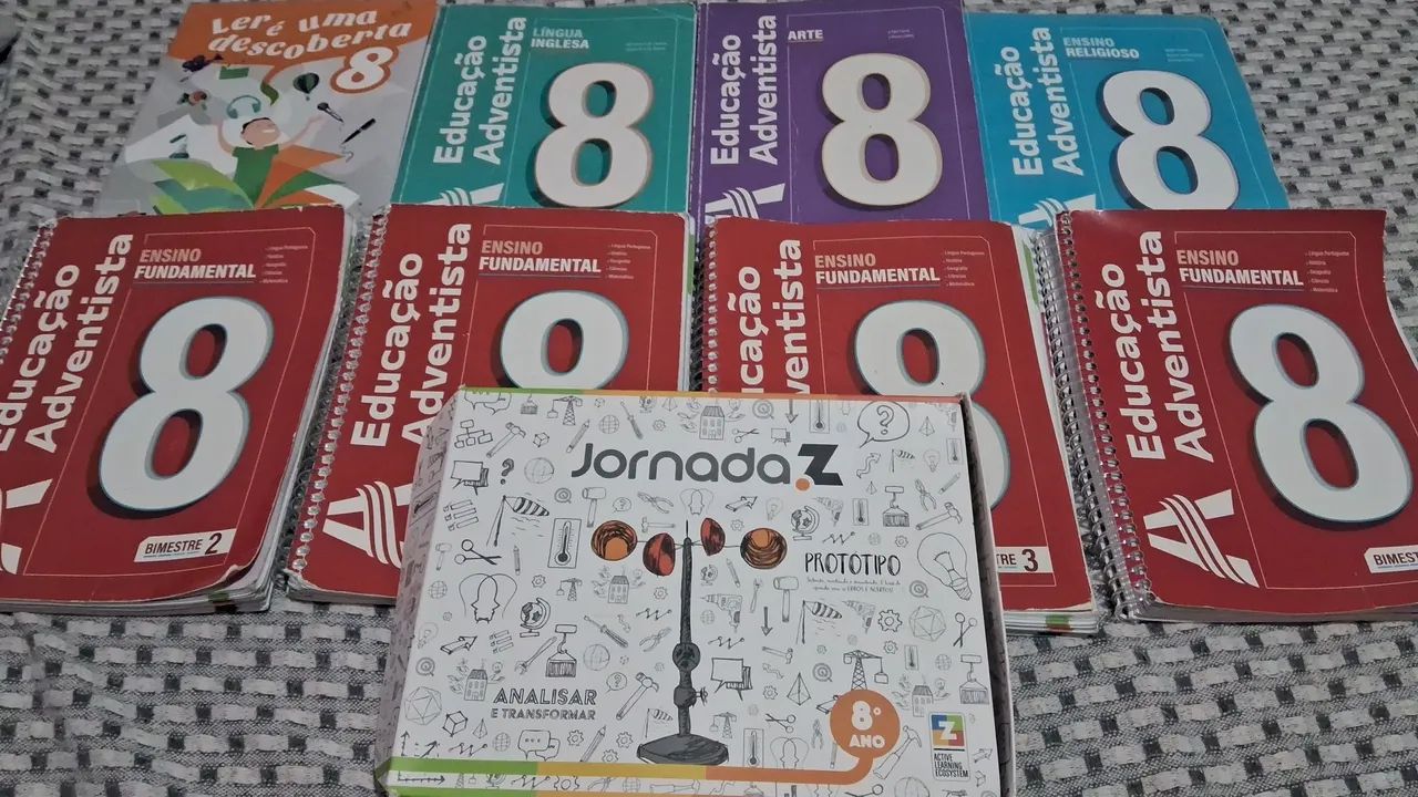 Livros Didáticos 8º Ano Educação Adventista