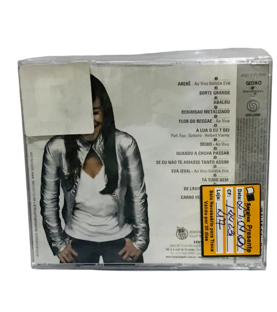 Cd ivete sangalo-perfil 2008(novo,original e lacrado!) - Foto 2