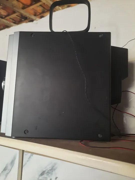 Som Sony MHC-ECSBUSB - 3 Discos - Usado - Foto 2