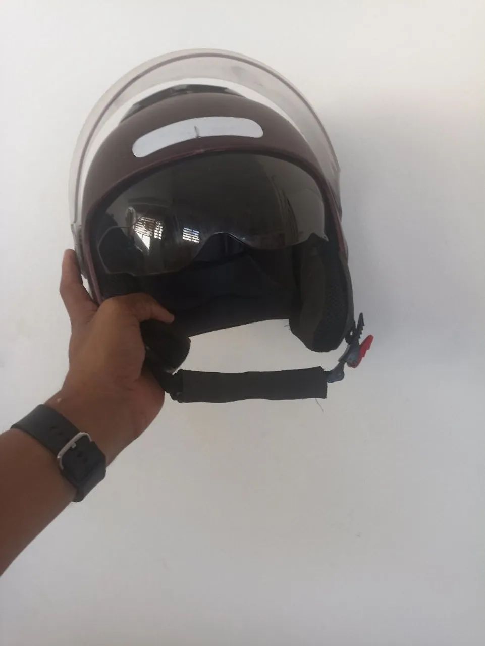 Capacete aberto de Moto  - Foto 5