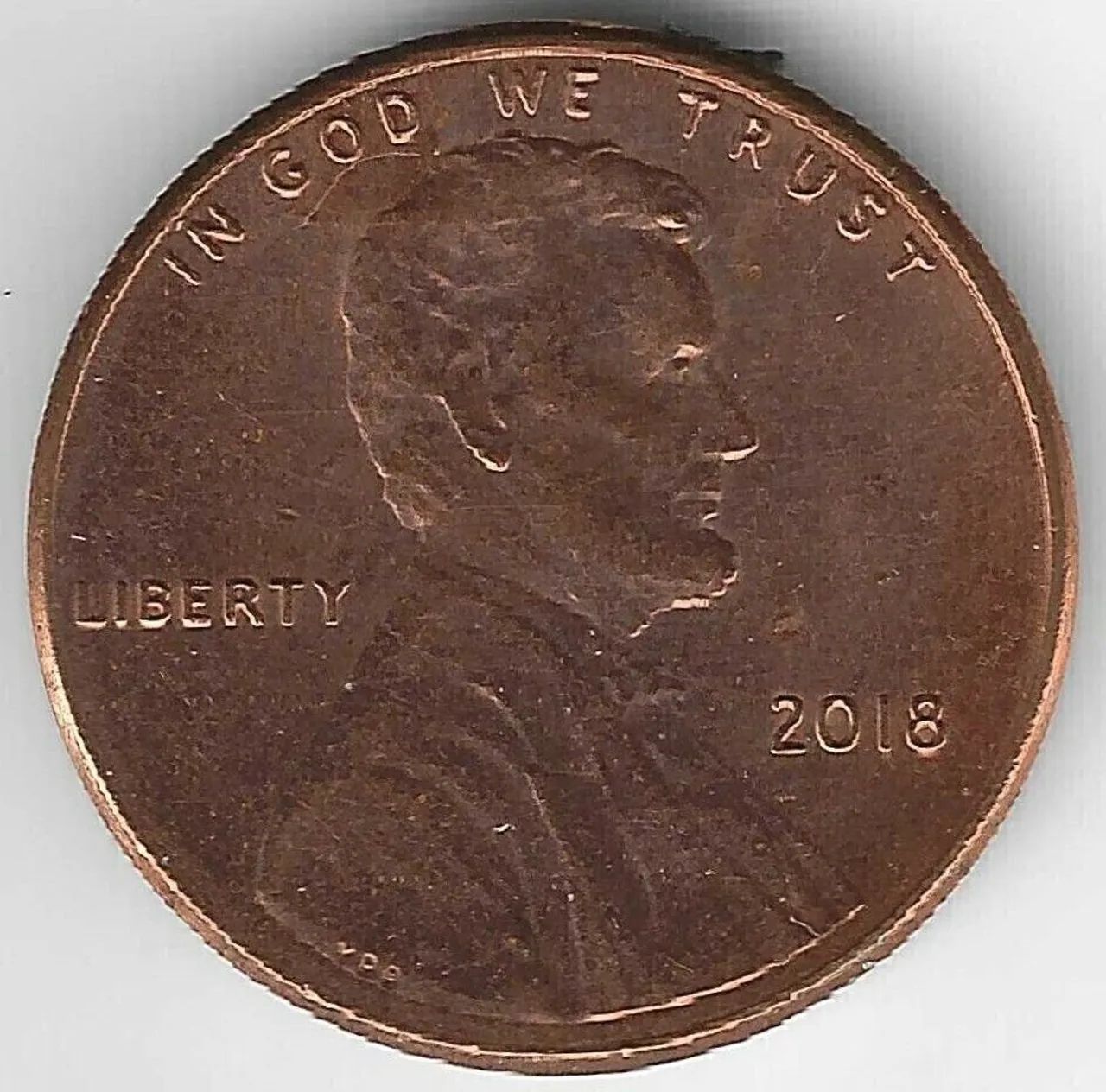 Moeda 1 Centavo Lincoln 2018 - Foto 3