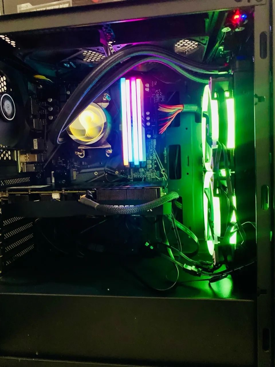 PC GAMER Ryzen 5 5600X + RTX 3060 12GB (No precinho) - Foto 3