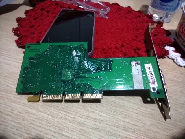 Placa de video 3DFX AGP antiga para coleção, epxosição, quadro, vitrine - Foto 5