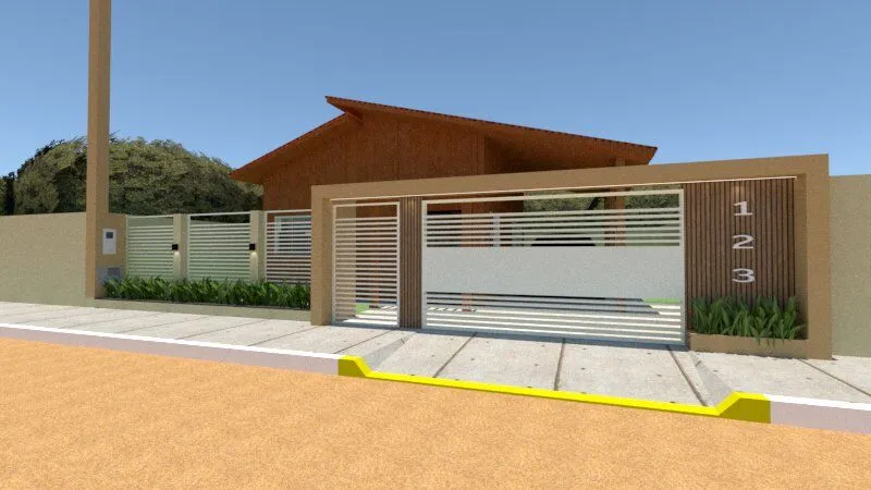 Casa Ampla de Madeira com Quintal - Alto Aririu em Palhoça/SC