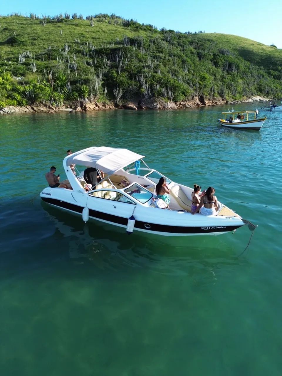 Lancha Coral 27,5 Pés - Ano 2013 - 12 pessoas + 1 - Foto 4