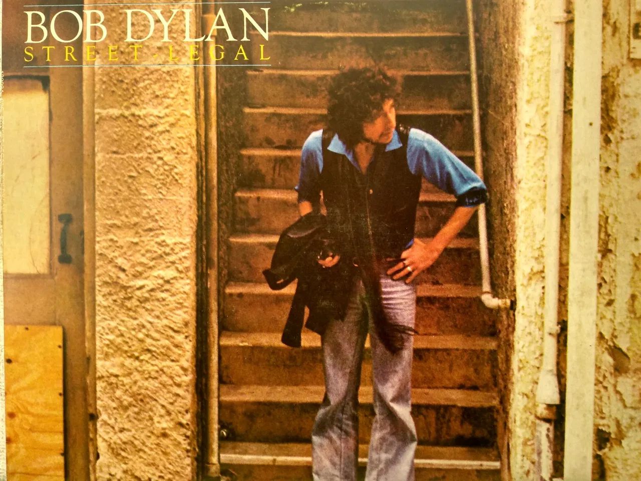 LP VINIL STREET LEGAL BOB DYLAN USADO  - Foto 2