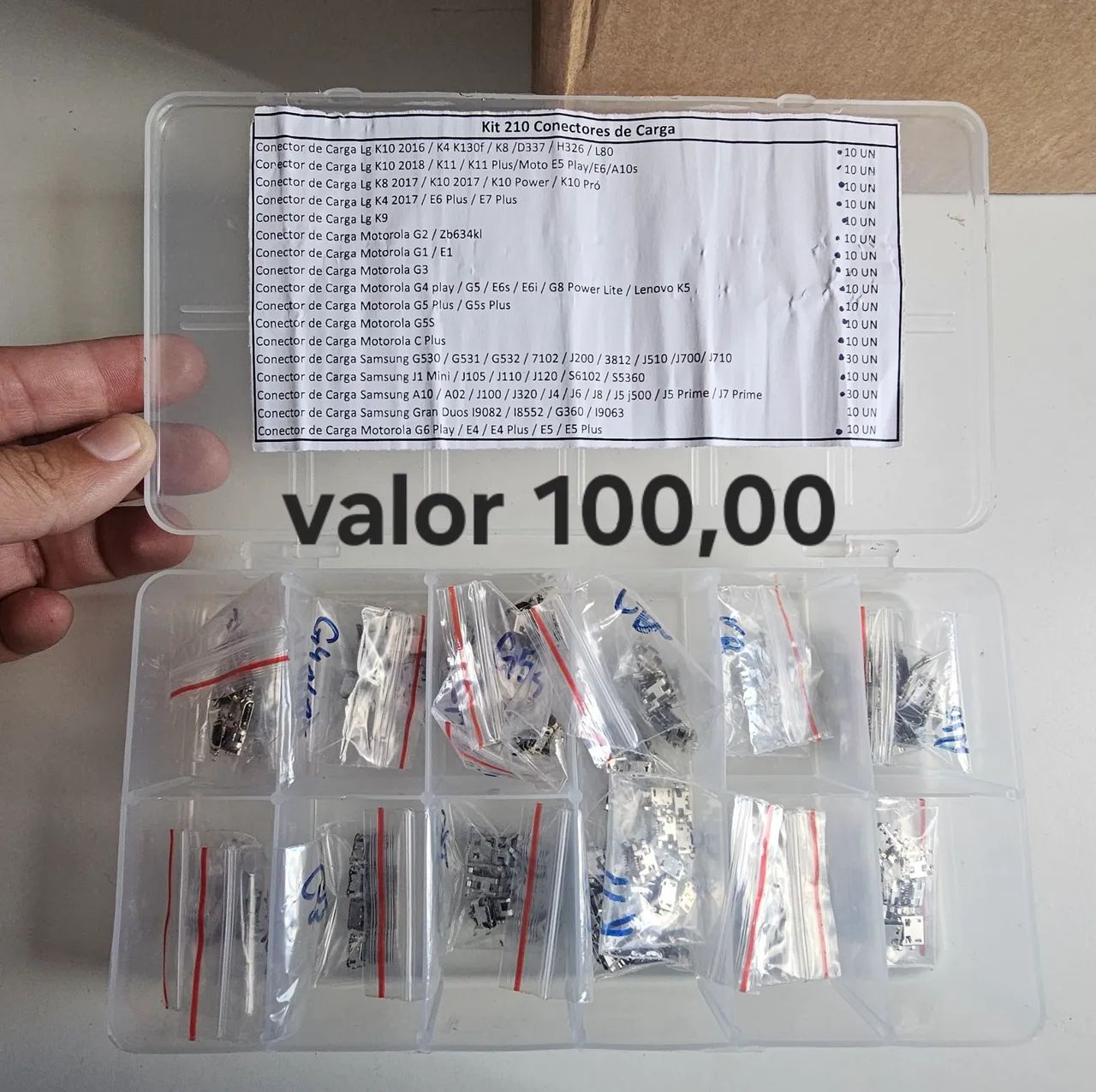 Conectores de carga varios modelos