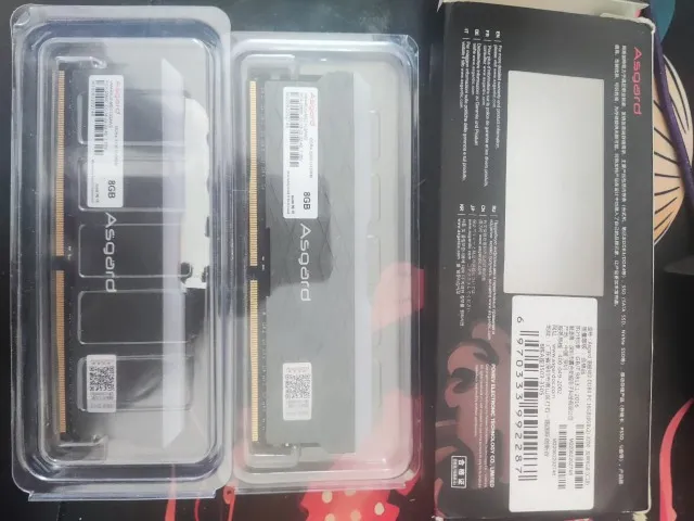 Memoria Ram 2x8 gb (16gb), 3200, DDR4, Asgard (LEIA ANUNCIO)