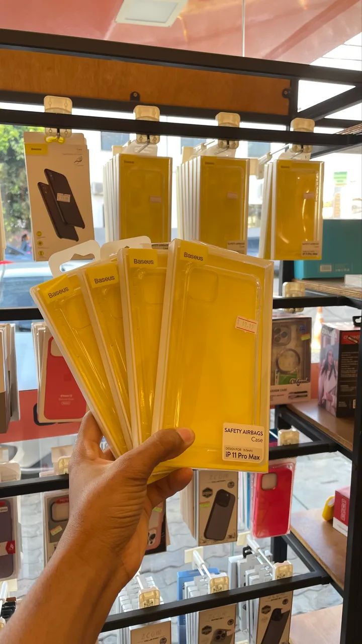 CAPA ORIGINAL BASEUS IPHONE 11 PRO MAX TRANSPARENTE 