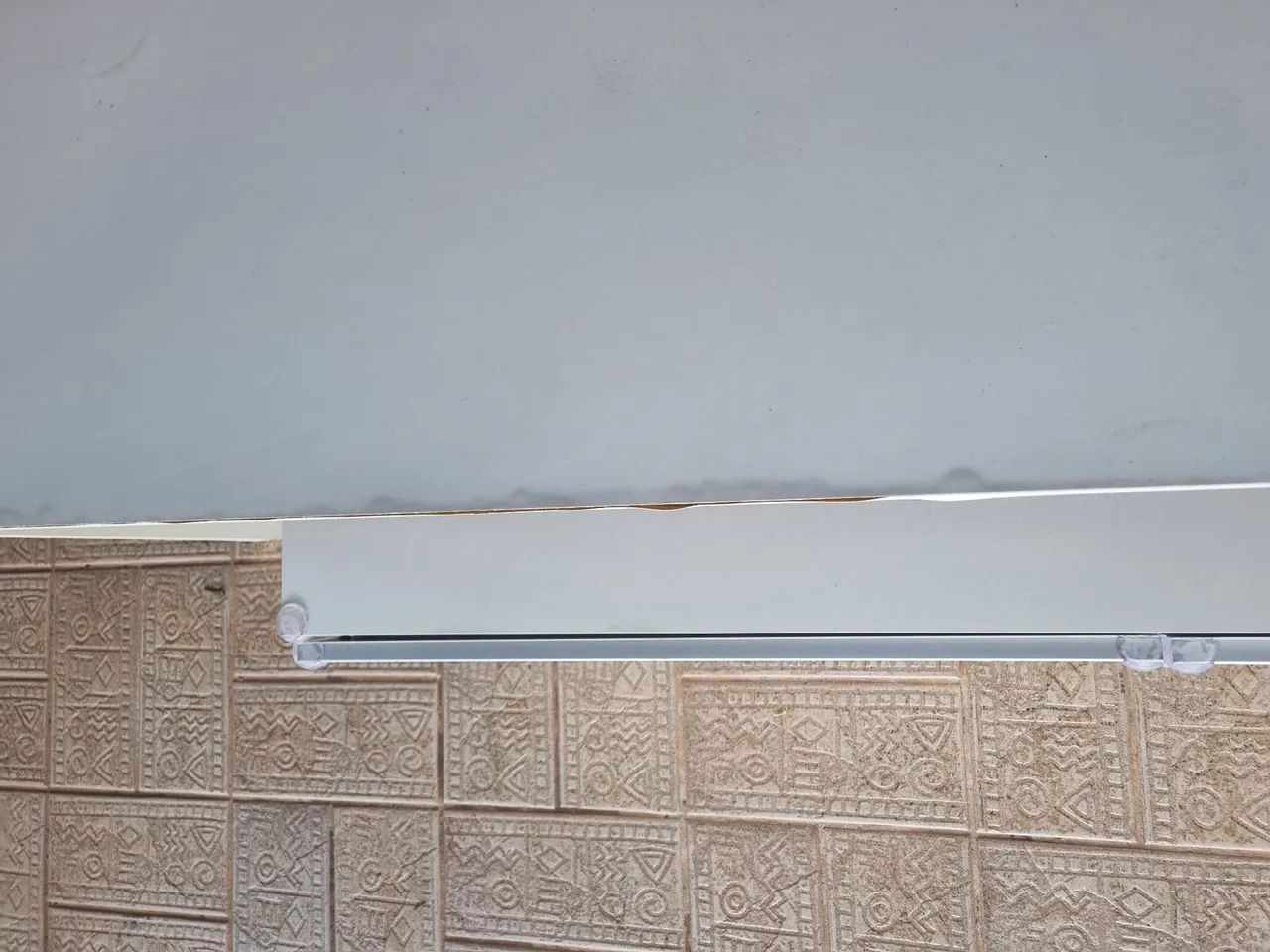 Rack sala MDF duas gavetas branco - Foto 4