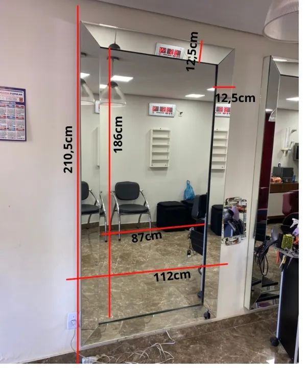 Espelho bisotê  - Foto 4