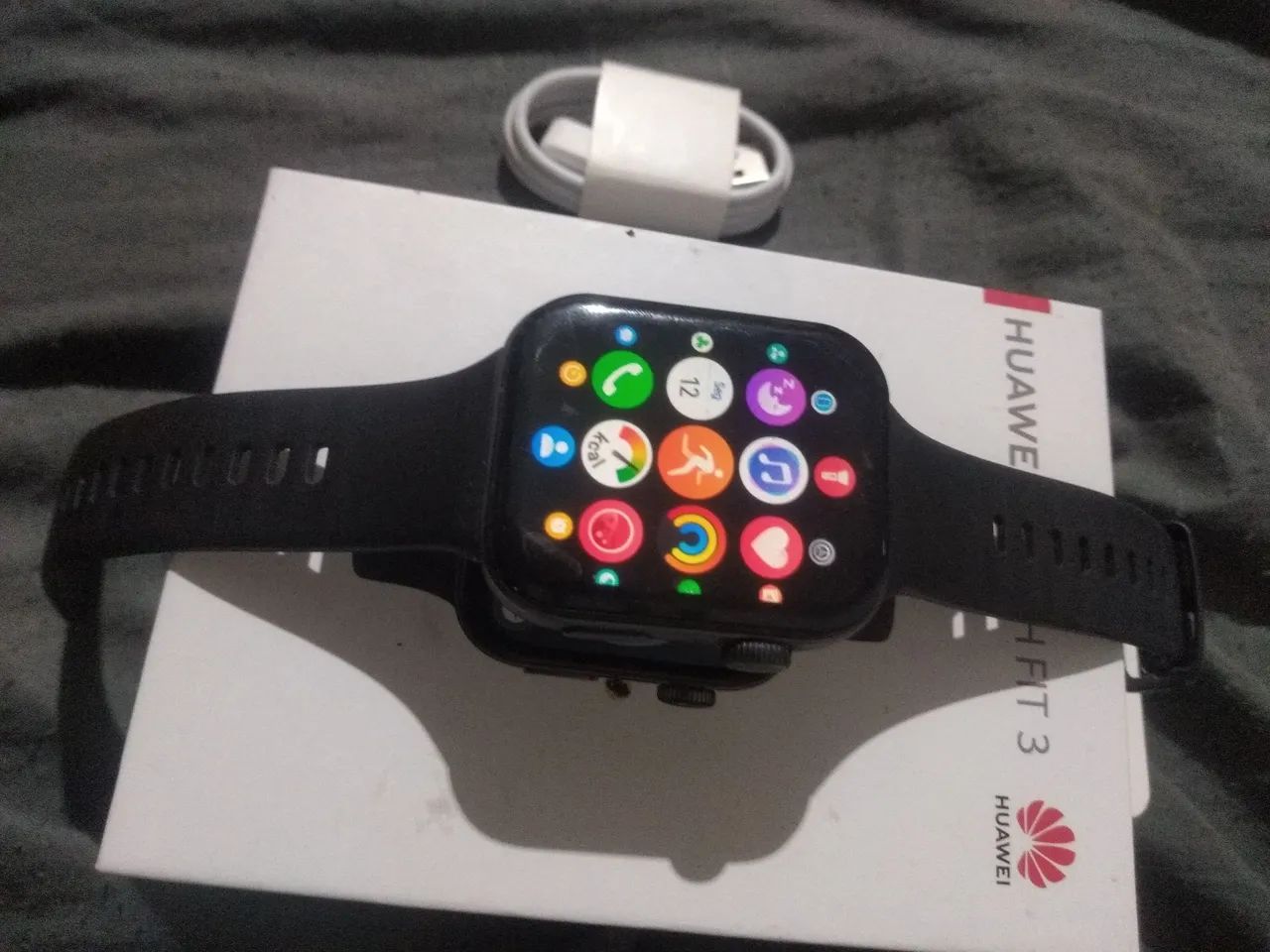 Smartwatch Huawei fit 3 + case + entrega  - Foto 2