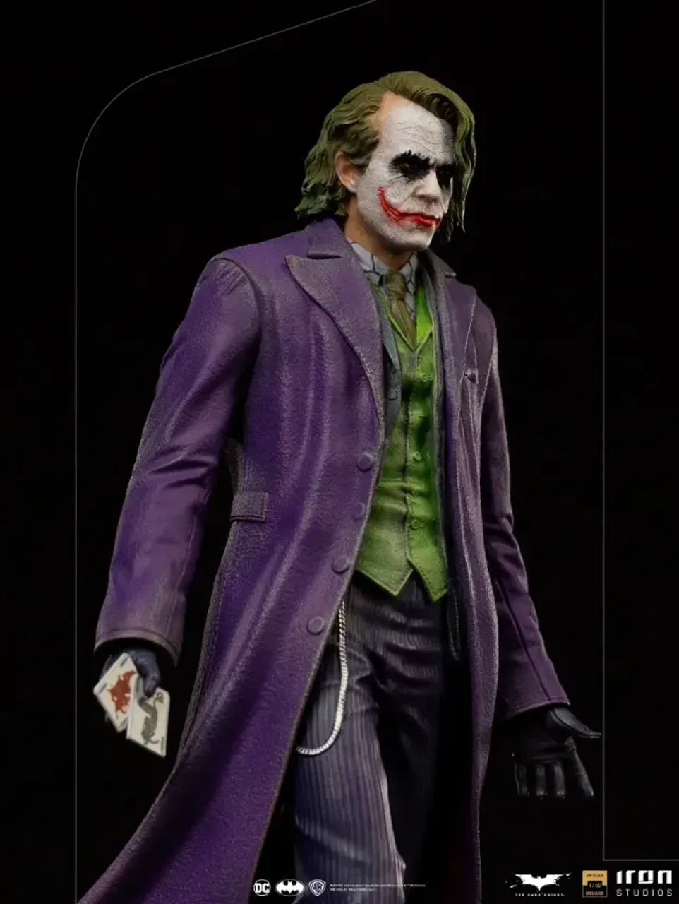 The Joker Deluxe - Coringa The Dark Knight Iron Studios