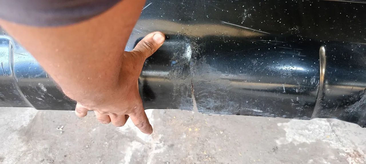 Parachoque Dianteiro Preto para Carro - Foto 3