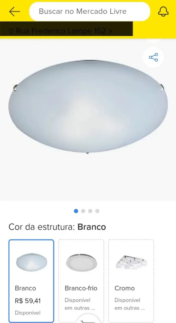 7 Luminárias: 5 vidro Jateado 25cm Bronzearte + 1 Tachibra 25cm + 1 paflon - Foto 4