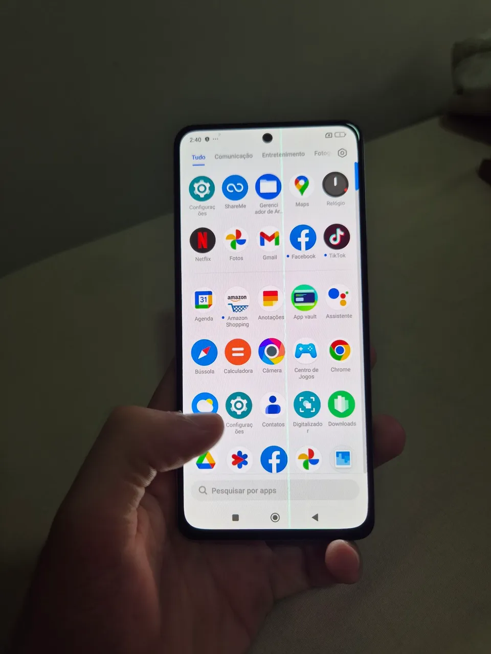 Poco F4 256GB - Defeito na tela