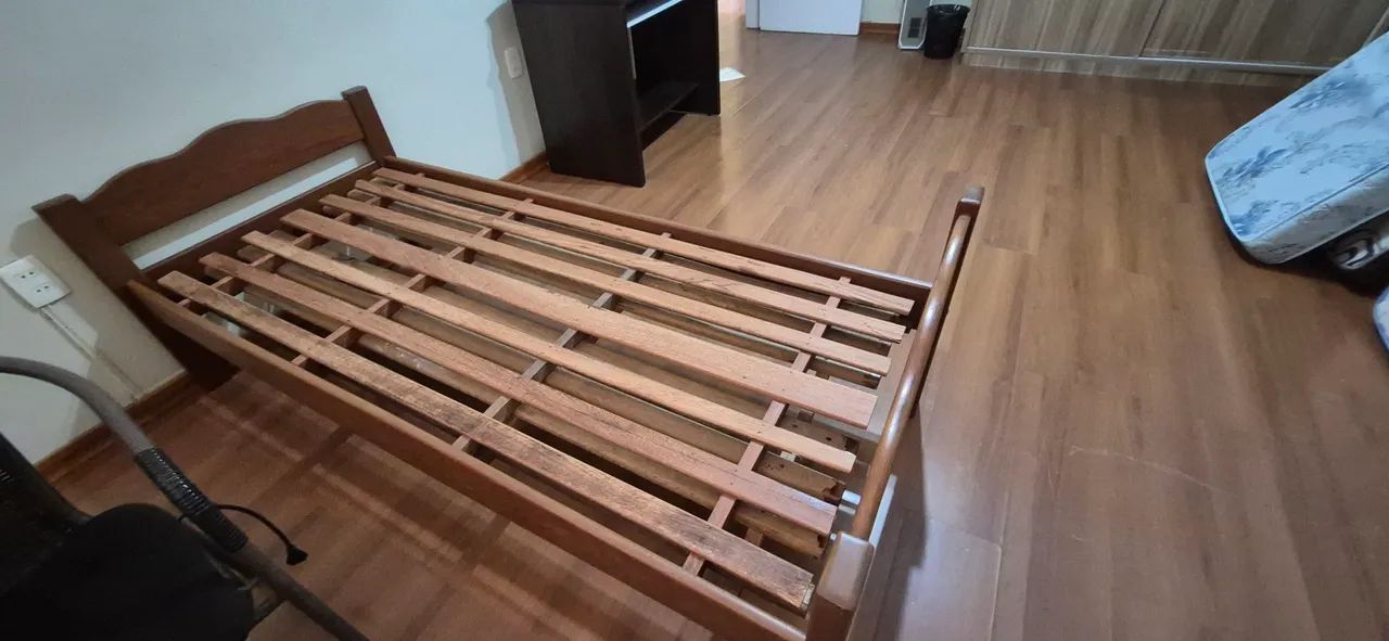 Cama Solteiro Madeira Maciça64352819546371121