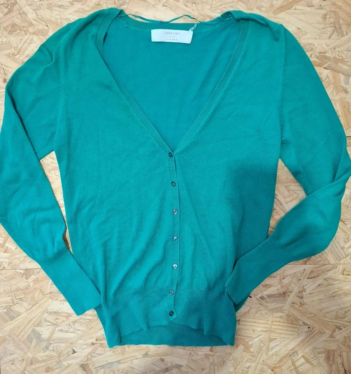 Cardigã Verde - Zara Knit