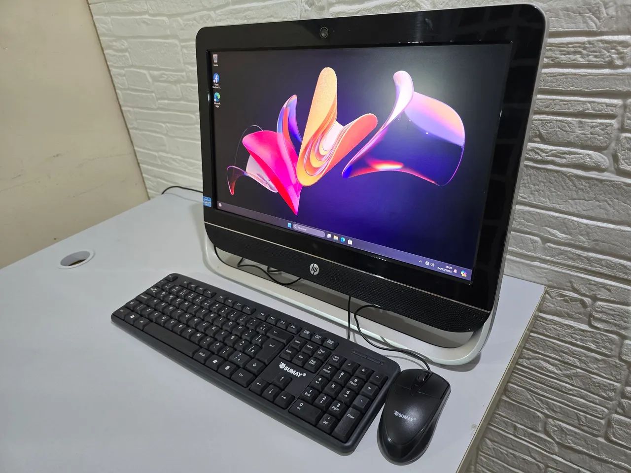 All in one hp i3 10x sem juros - Foto 3