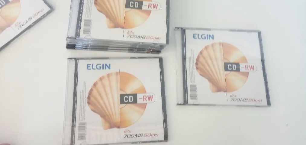 CD Regravável Elgin 12x Speed - 700MB com Estojo Acrílico - Foto 4