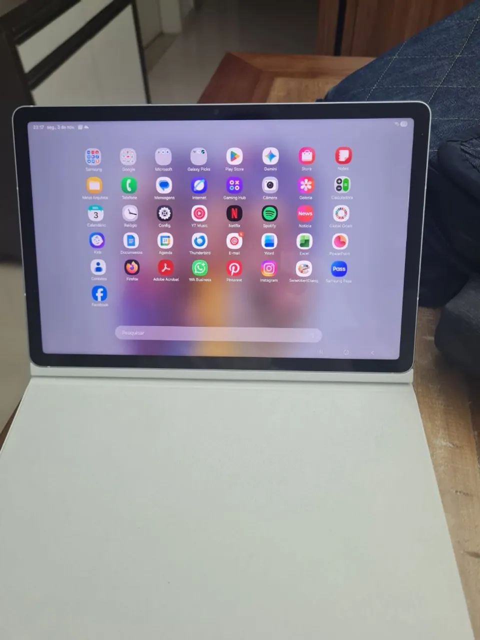 Samsung TAB S10 FE novo + teclado e mouse + adaptador usb 