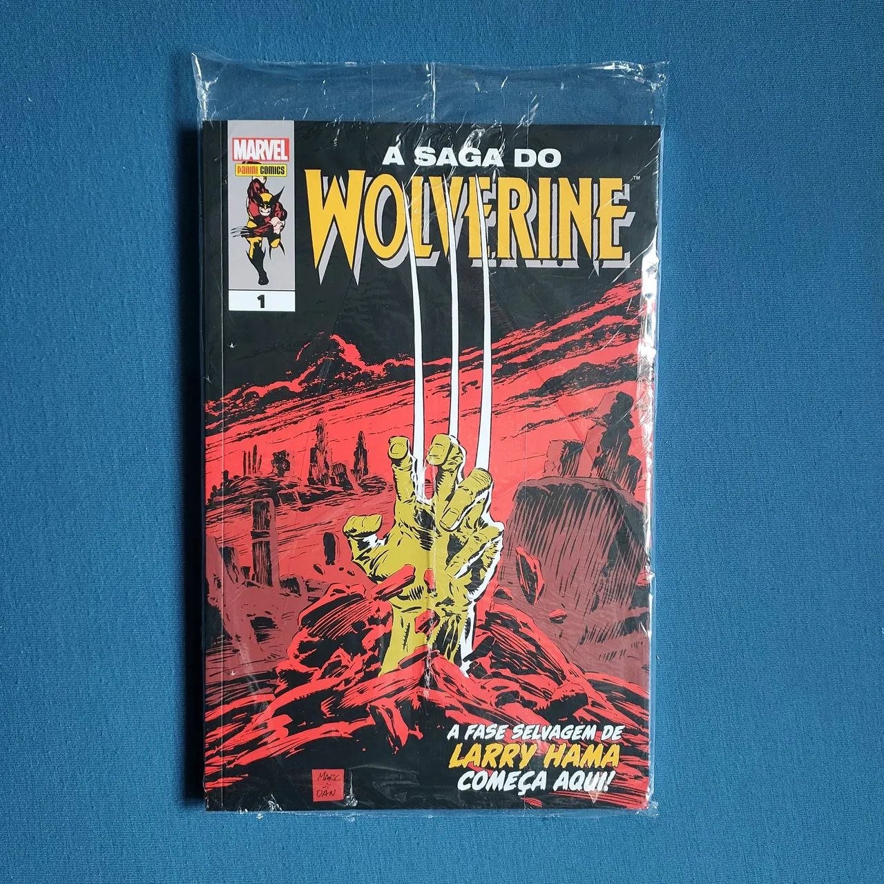 HQ A Saga do Wolverine - Volume 1 (Lacrado, 144 Páginas, Panini Marvel Comics)