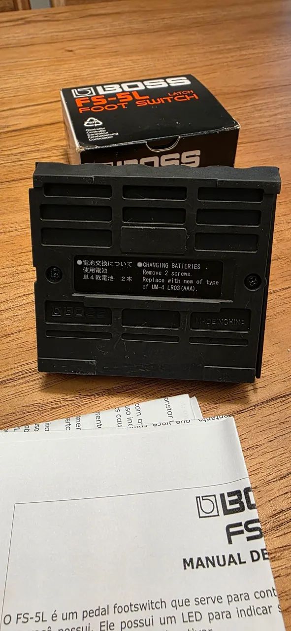 Footswitch Boss FS-5L - Foto 5