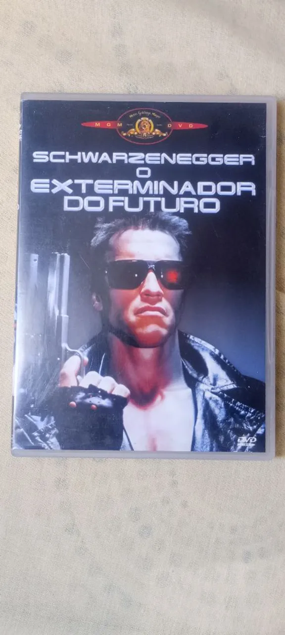 DVD O Exterminador do Futuro - Schwarzenegger