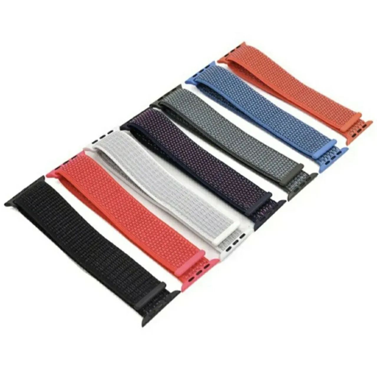 Pulseira de NYLON Compatível com APPLE WATCH, linha ULTRA e linha IWO.  Várias Cores  - Foto 2