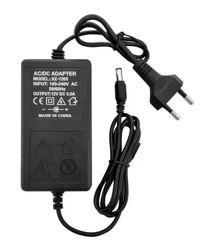 Fonte 12v 5a Bivolt- Preta 5 Amperes - Plug P4 - Foto 2