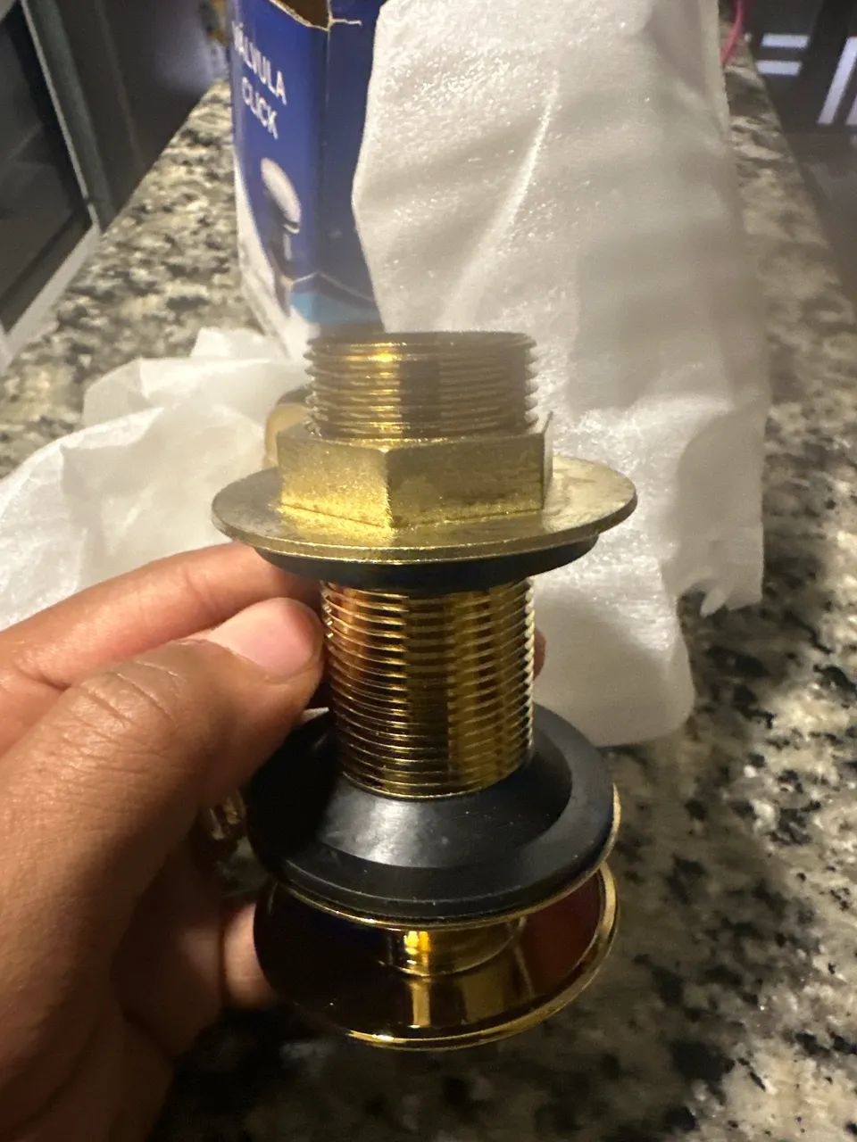 Valvula Click Dourada - Foto 2