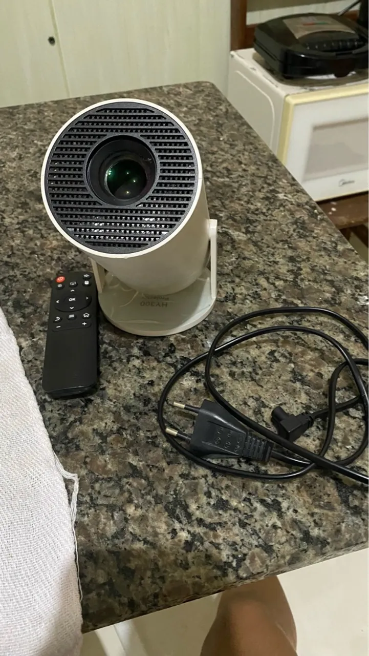 Projetor Netflix para uma experiência imersiva