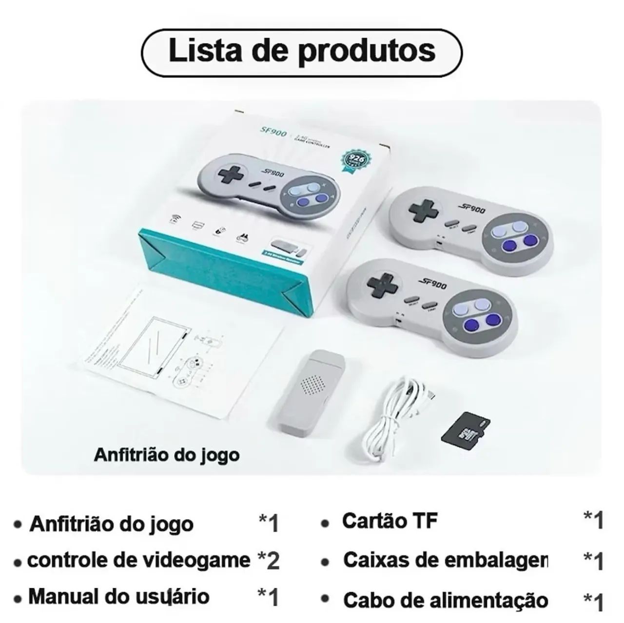 Console SF900 com +5000 jogos! - Foto 5