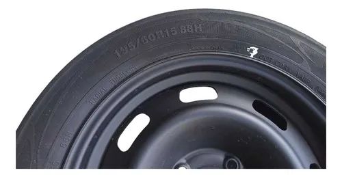 Estepe Roda Pneu R15 195/60 R15 #3 (pneu Ruim) - Foto 4