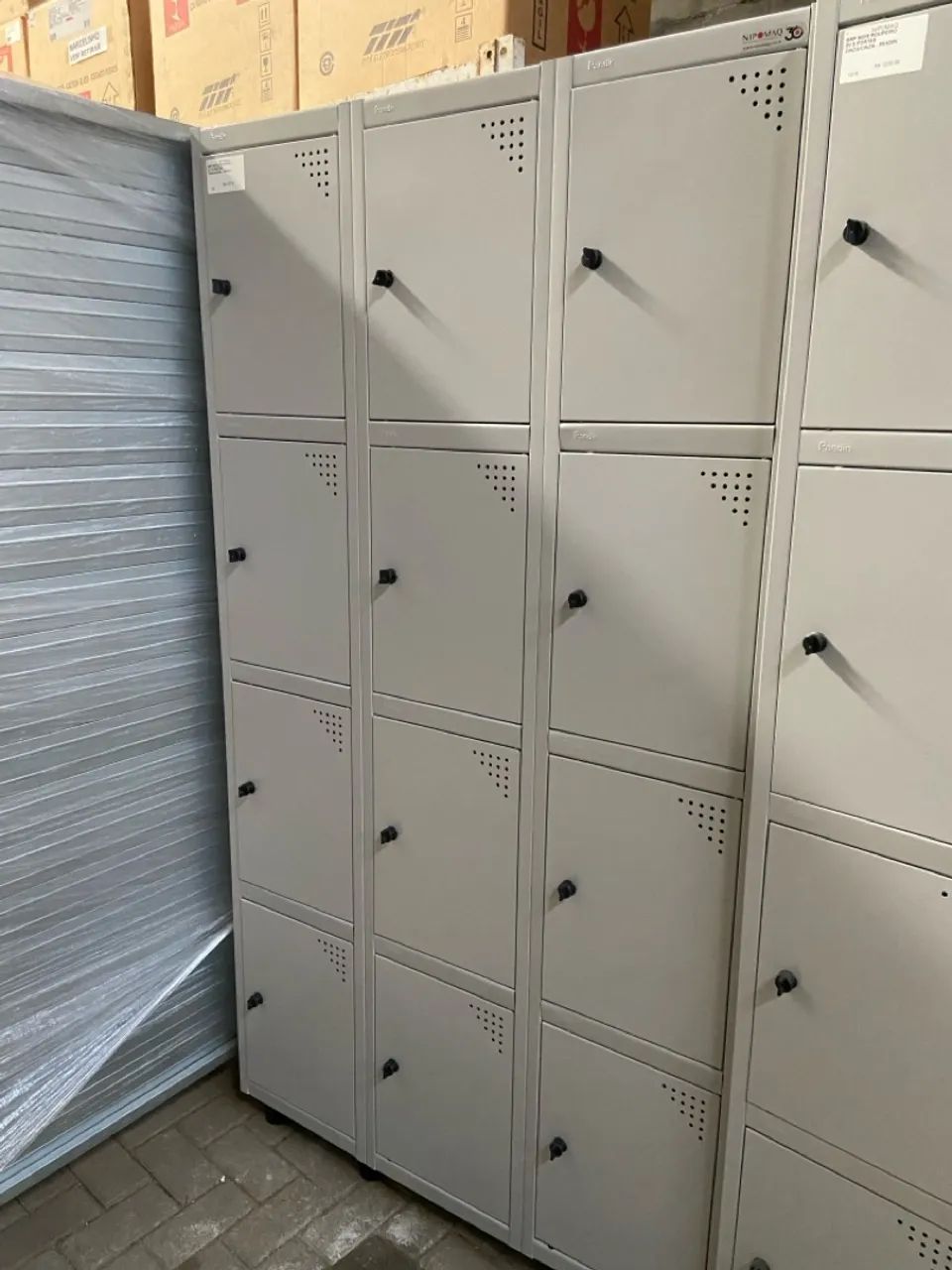 GRP 503/12 ROUPEIRO 3V 12 PORTAS CINZA - PANDIN - Foto 2