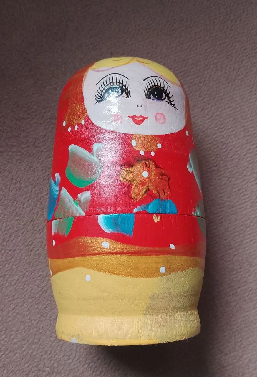 Bonecas russas Matrioska - Decoração artesanal - Foto 2