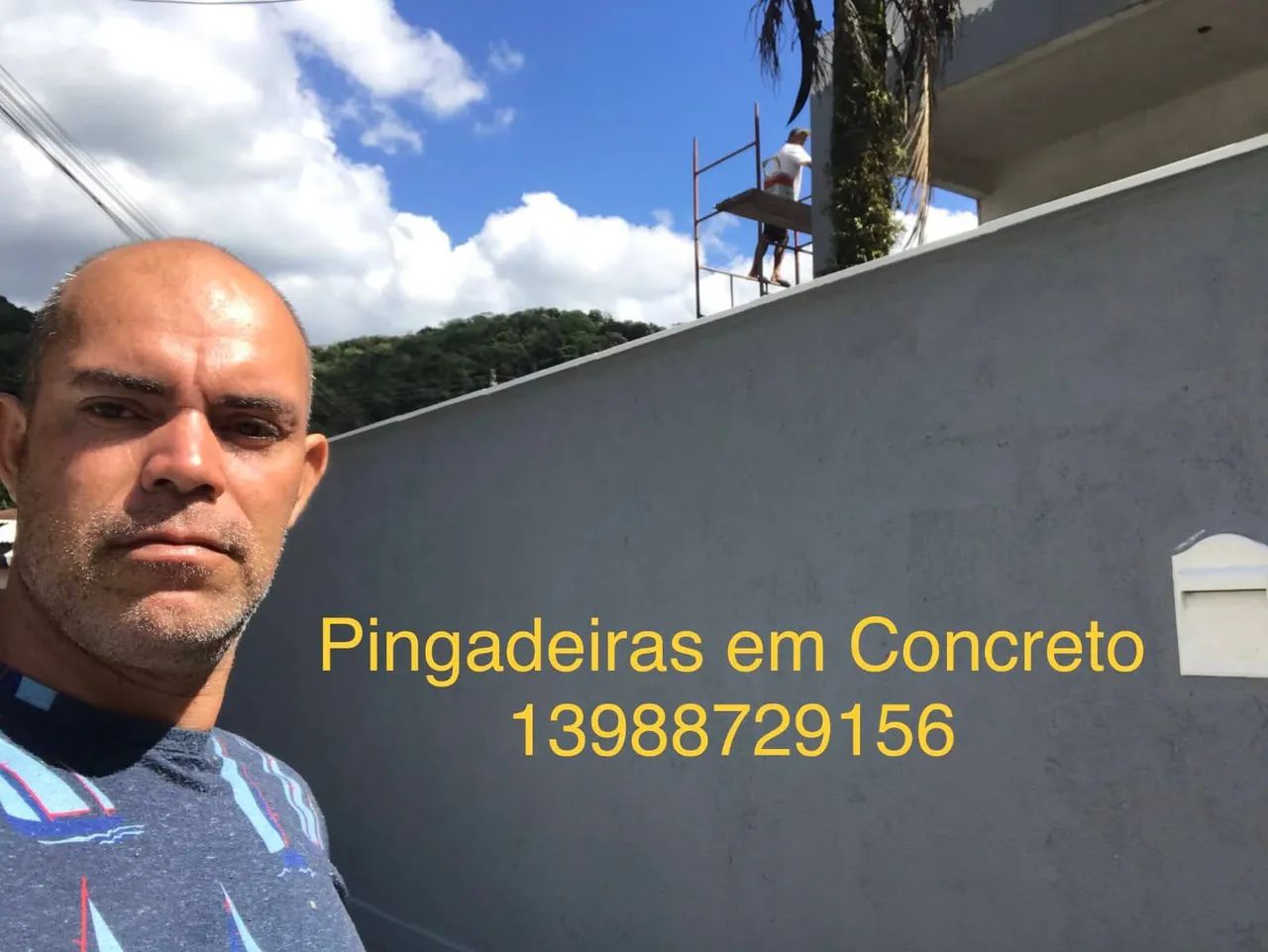 Pingadeiras em concreto - Foto 2