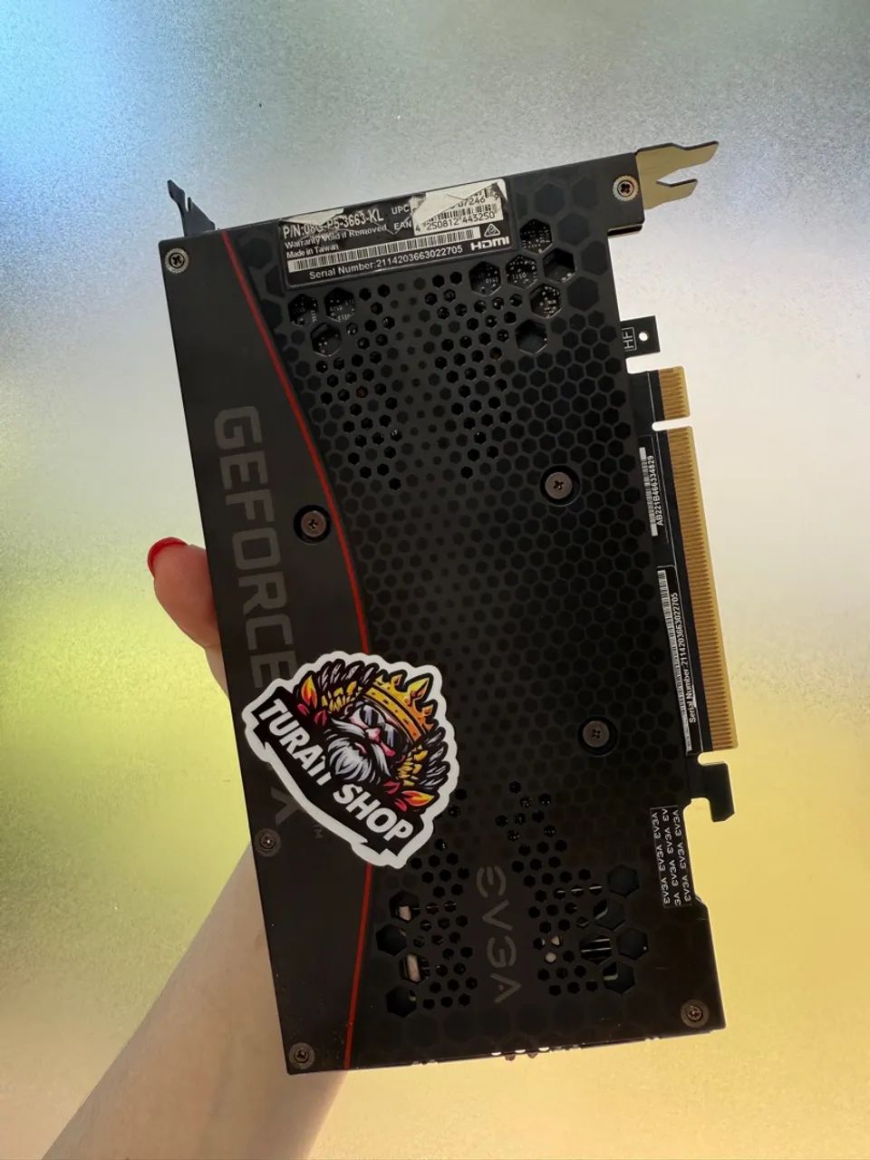 PLACA DE VÍDEO EVGA RTX 3060 TI 8GB XC - Foto 4