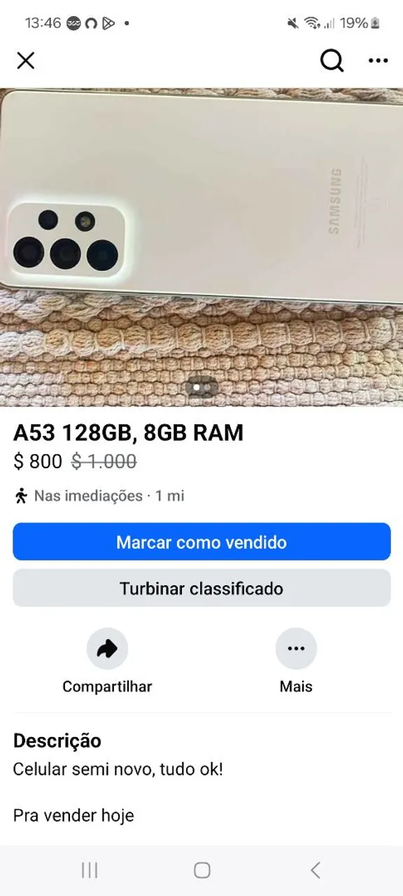 A53 5G 128G, 8G RAM