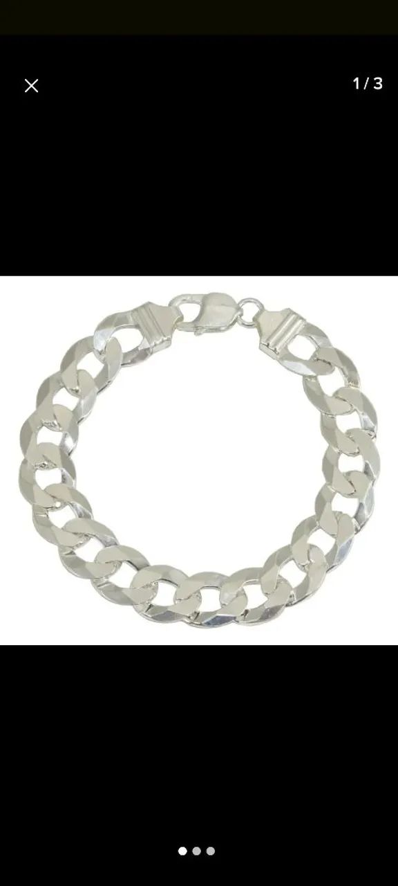 Pulseira escama de peixe 
