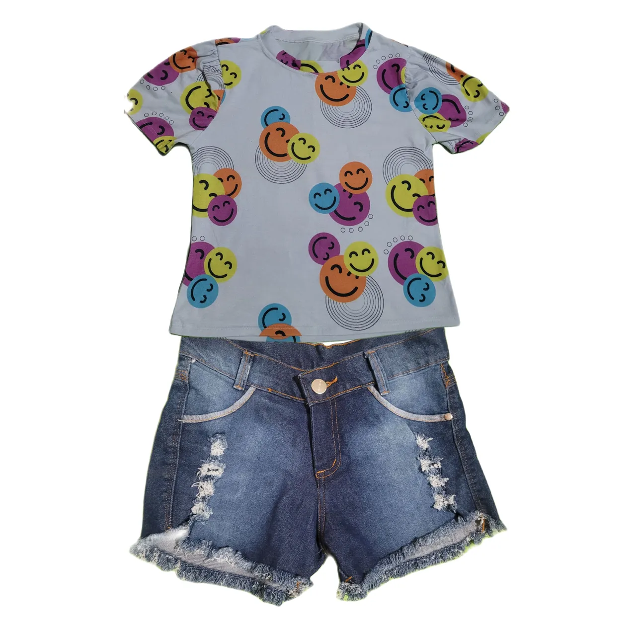Shorts Jeans e blusa 12 anos