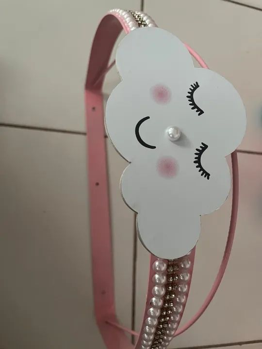 Dossel + mosqueteiro tema nuvem 100 reais - Foto 2