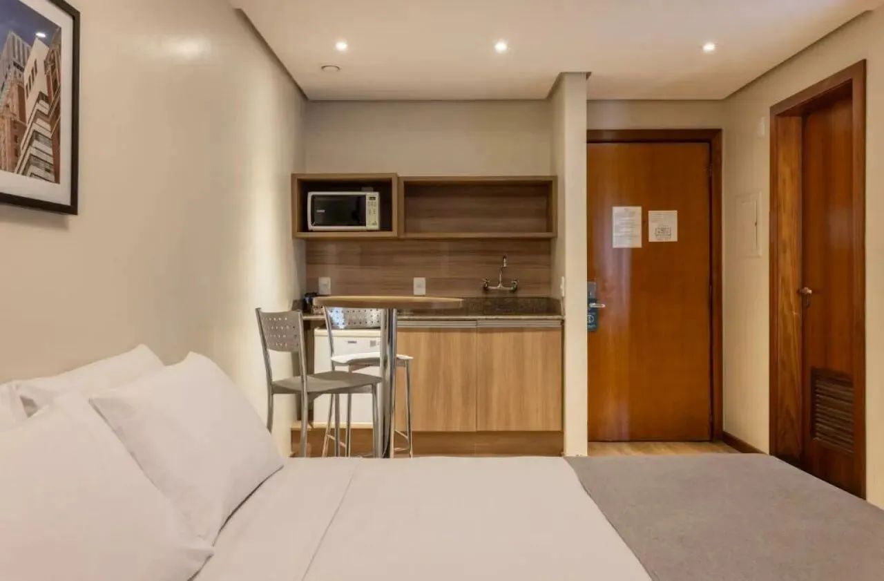 Flat no pool em Porto Alegre ideal para investimento - Foto 5